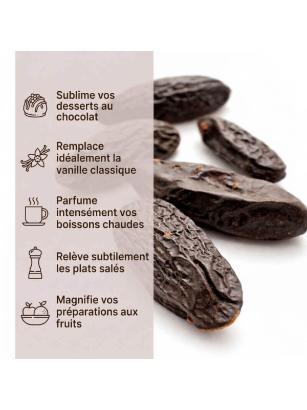 usages des fèves tonka