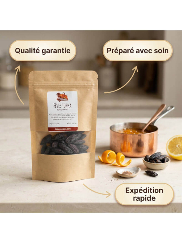 garanties fève tonka