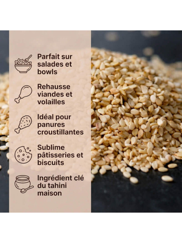 usage des graines de sésame