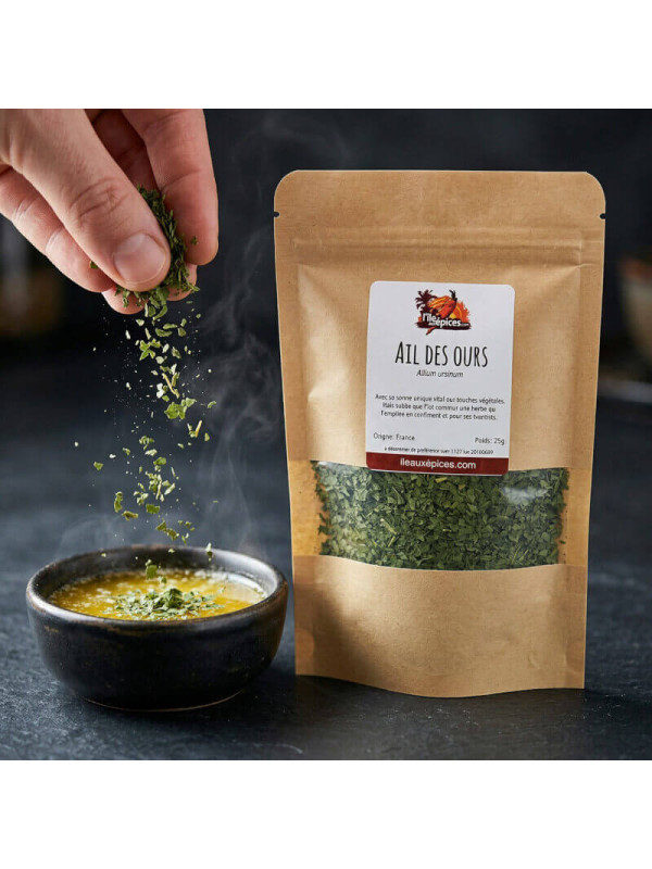 ail des ours en action dans une sauce