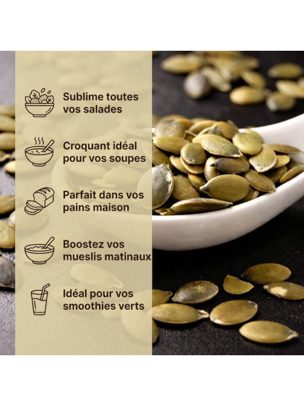 usage de nos graines de courge