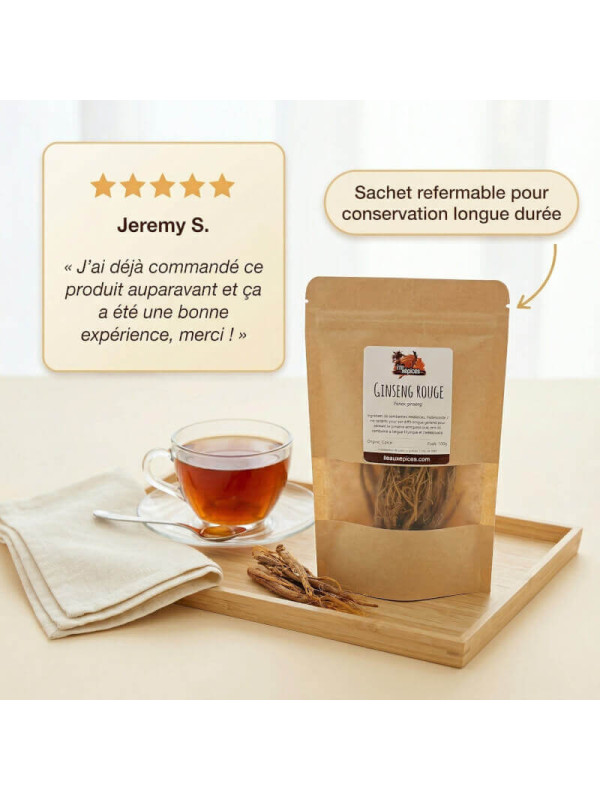 témoignage ginseng racines