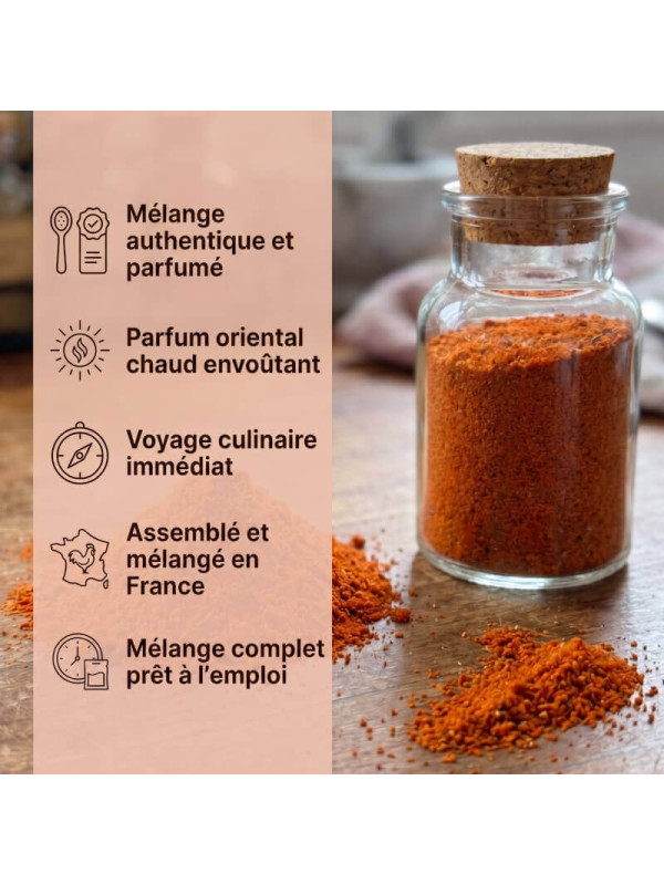 qualité de notre mélange d'épices pour couscous