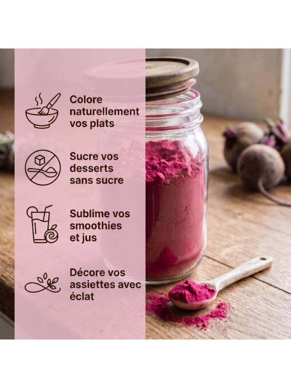 usage betterave en poudre