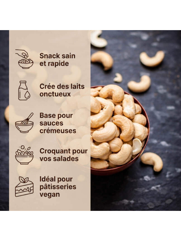 usages des noix de cajou