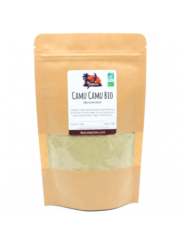 Sachet de camu camu en poudre bio