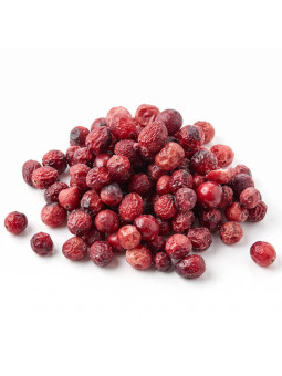 Cranberries lyophilisées entières