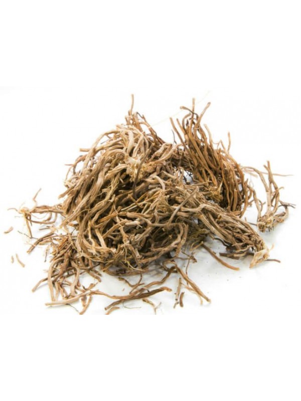 Racines de ginseng asiatique blanc séchées