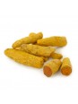 Racines de curcuma séchées