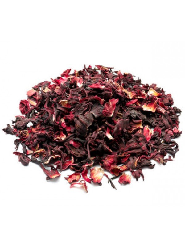 Fleurs d'hibiscus séchées (pour bissap ou carcadé)