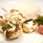 recette des brochettes de lotte au safran