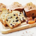 recette du cake aux flocons de riz épicés et aux fruits séchés ananas et mangue