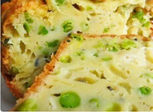 recette du cake au chèvre nigelle petit pois
