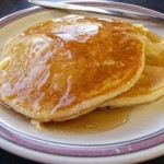 recette des pancakes aux pommes bananes poire graines de lin