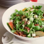 recette salade de mâche mache à l'italienne épices
