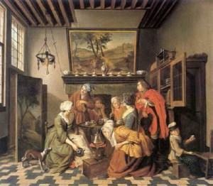 teatime Illustration du five o'clock tea time