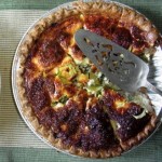 recette de la tarte aux légumes et epices