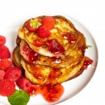 recette pancakes framboise