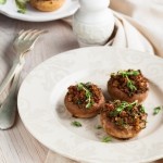 champignons farcis aux epices
