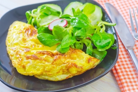 omelette aux pommes de terre et epices