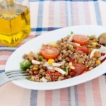 salade de lentilles aux epices