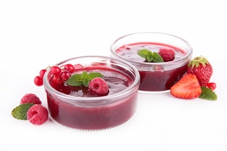 gaspacho de framboise meringue et epices
