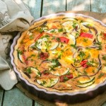 quiche aux légumes et epices
