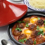 tajine boulettes de boeuf et oeufs (kefta)