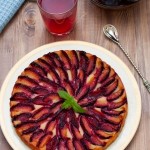 tarte aux prunes miel epices