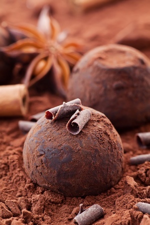 truffes au chocolat de noel et epices truffes au chocolat de noel et epices