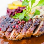 magret de canard à l'orange epices