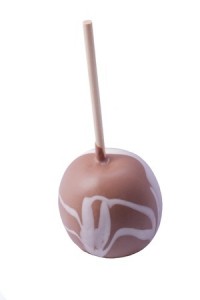 pomme d'amour au chocolat