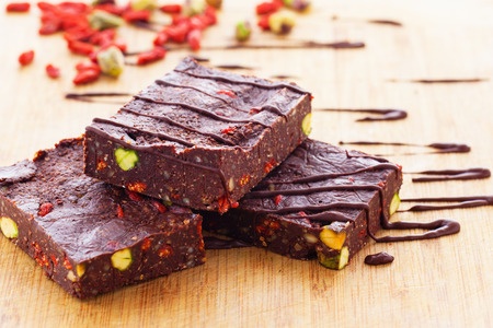 brownies baies de goji fruits secs