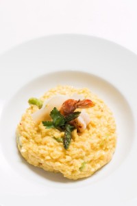 risotto crevette safran epices