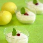 mousse au citron gingembre