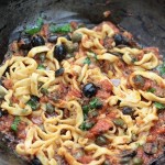 pates sauce putanesca italienne