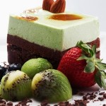 entremets pistache chocolat