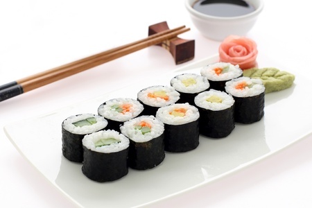 makis sushis saumon gomasio makis sushis saumon gomasio