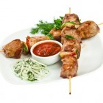 brochettes de boeuf au saté