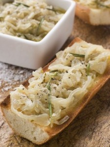 confit d'oignons aux baies de timur