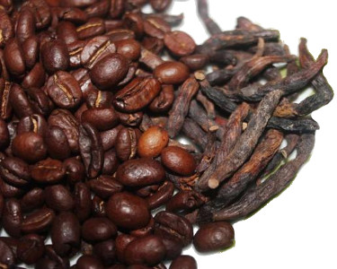graines de café et diar (poivre selim) graines de café et diar (poivre selim)