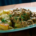 carbonade flamande à la bière et pain d'épices
