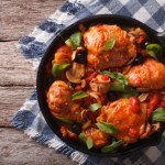 poulet tomate ail noir