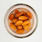 trempage d'amandes