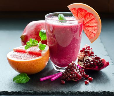 jus smoothie fruits et baobab revitalisant