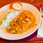 curry rouge de tofu