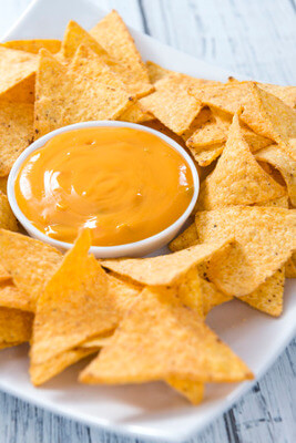 nachos sauce fromage maison