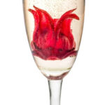 champagne à l'hibiscus