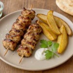 Brochettes de poulet au zaatar