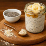 Overnight oats aux graines de chia
